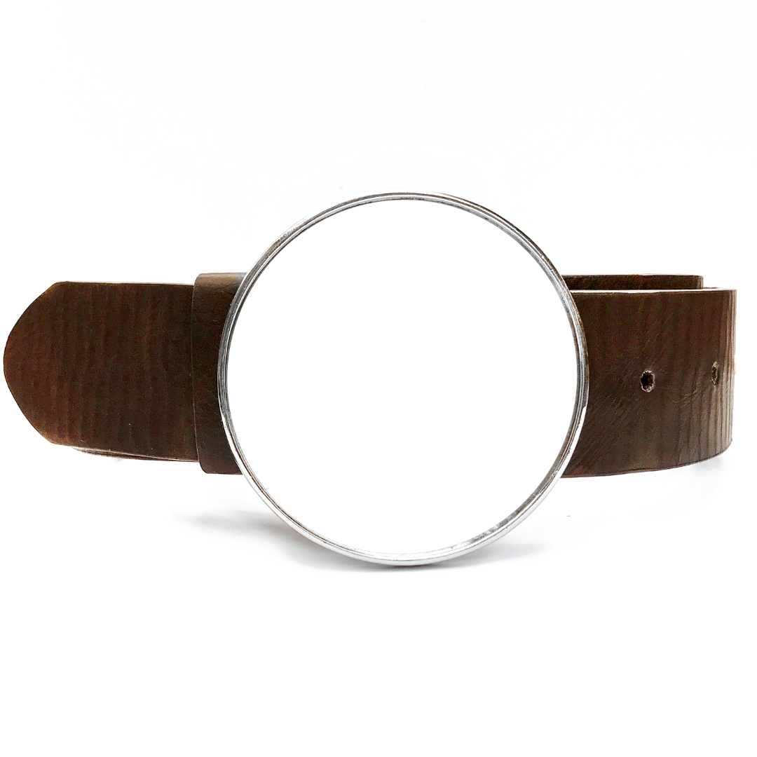 Monogram Belt Buckle & Canvas