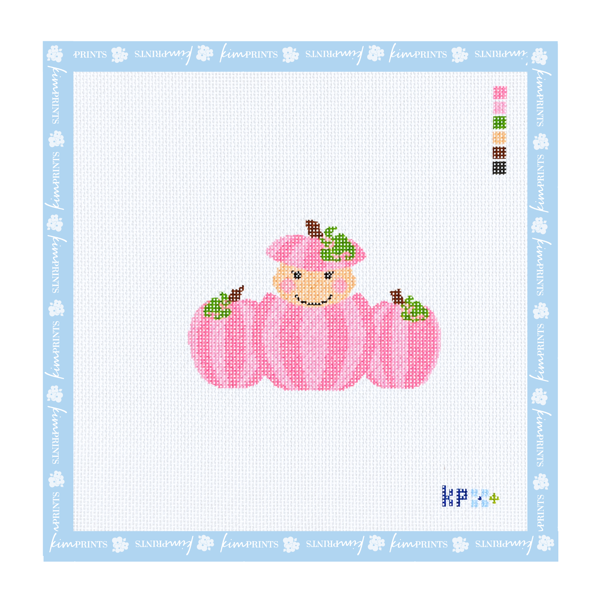 Peekaboo Pumpkin Pink