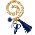 Stitch & Go™ Tassel Tool Necklace | Navy