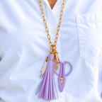 Stitch & Go™ Tassel Tool Necklace | Lavender