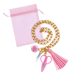Stitch & Go™ Tassel Tool Necklace | Petal Pink