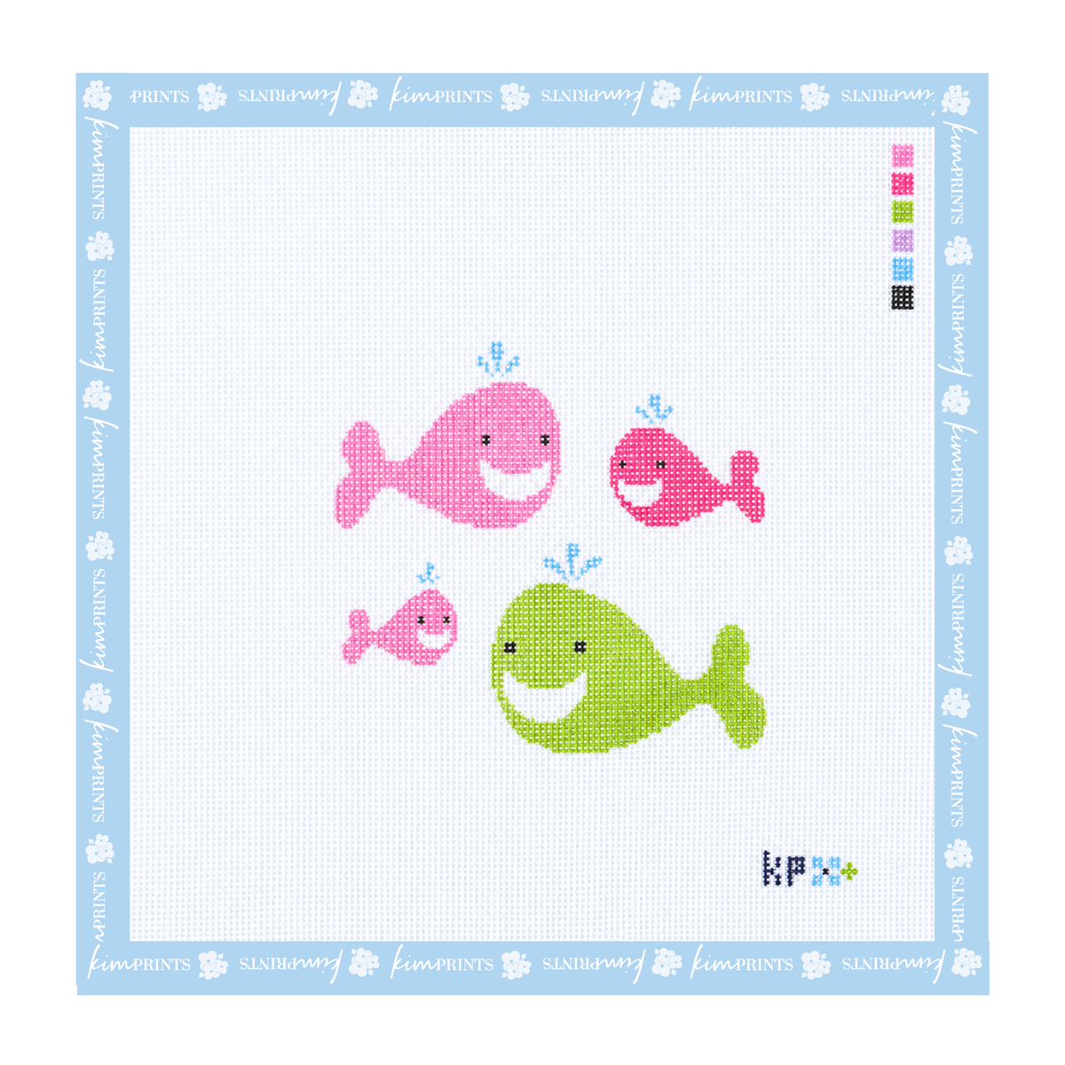 Whales Tales Pink